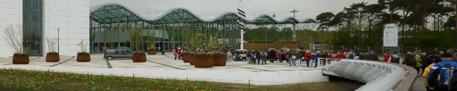 Floriade - going to the foot entrance