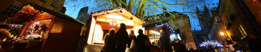 Bath Christmas Market in the square...